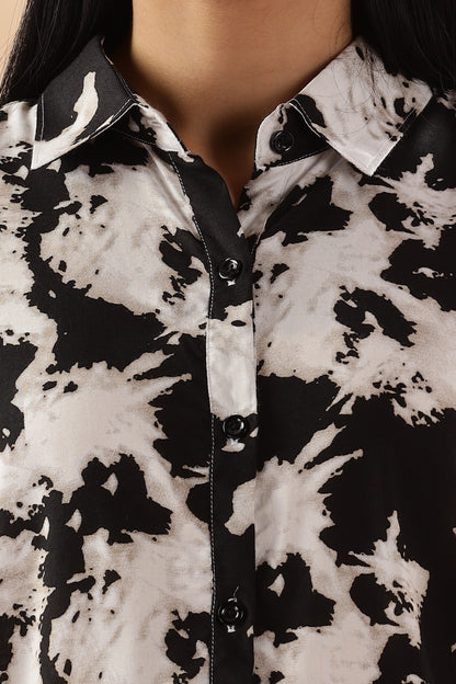 Cotton Reyon Printed Shirt