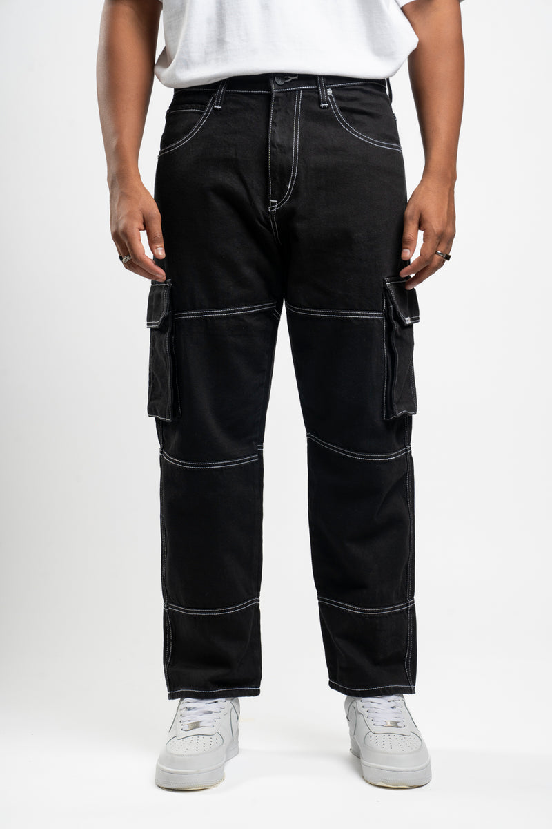 BAGGY JEANS Black