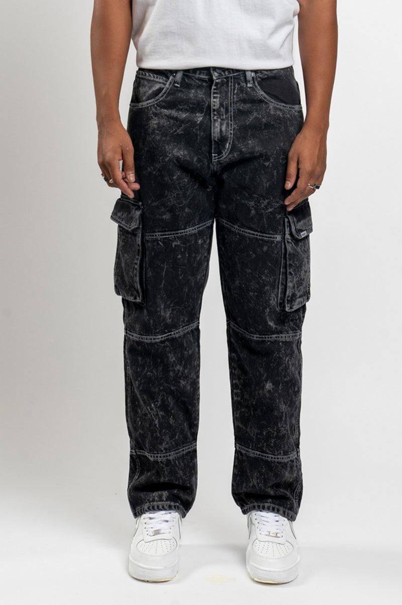 BAGGY JEANS ACID WASH